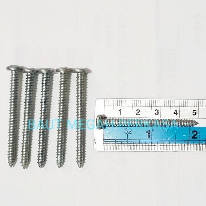 Sekrup / Skrup PAB 8x2 (5 cm) per 100 PCS