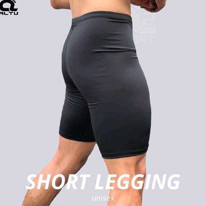 Legging Pendek Daleman Olahraga Altu Pria Wanita