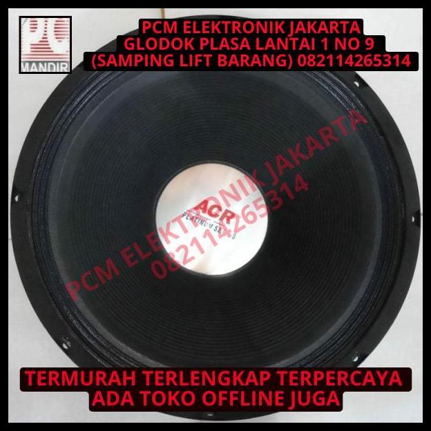 DISKON SPEAKER WOOFER 15 INCH ACR 15500 BLACK PLATINUM SERIES 