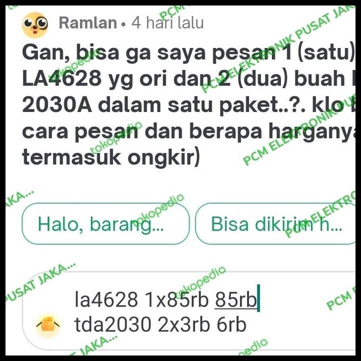 HOT DEAL LA4628 1X TDA2030 2X 