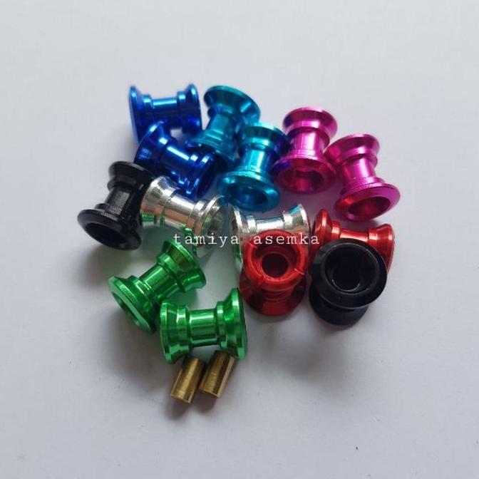 REP TAMIYA DOUBLE ALUMINUM ROLLERS (9-8MM)