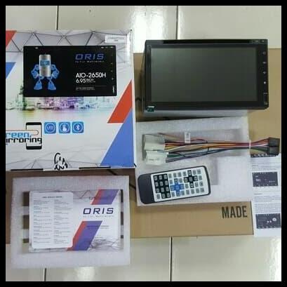 BEST DEAL DOUBLE DIN DYN ORIS SCREEN MIRRORING FULL GLASS MOBIL SIGRA 