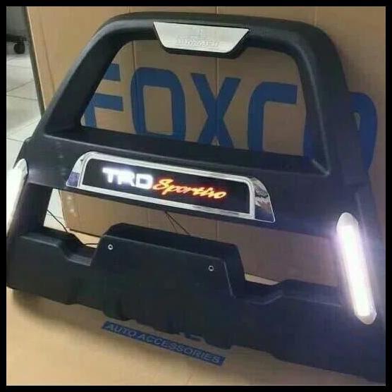 TERLARIS TANDUK DEPAN BUMPER DEPAN ERTIGA MODEL HUMMER WITH LAMPU LED 