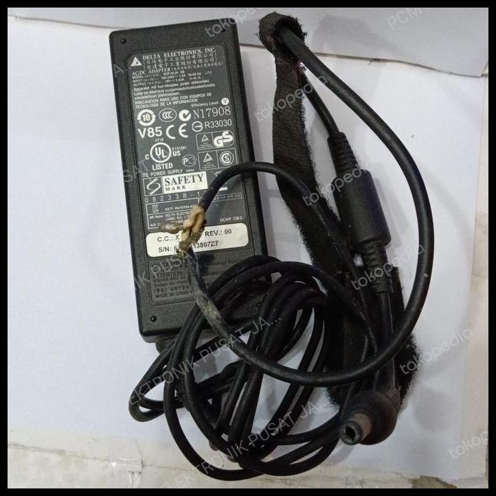 TERMURAH 1674 ADAPTOR ADAPTER 19V 19VOLT 19 VOLT 3,42A 3.42A DELTA ELECTRONIC 