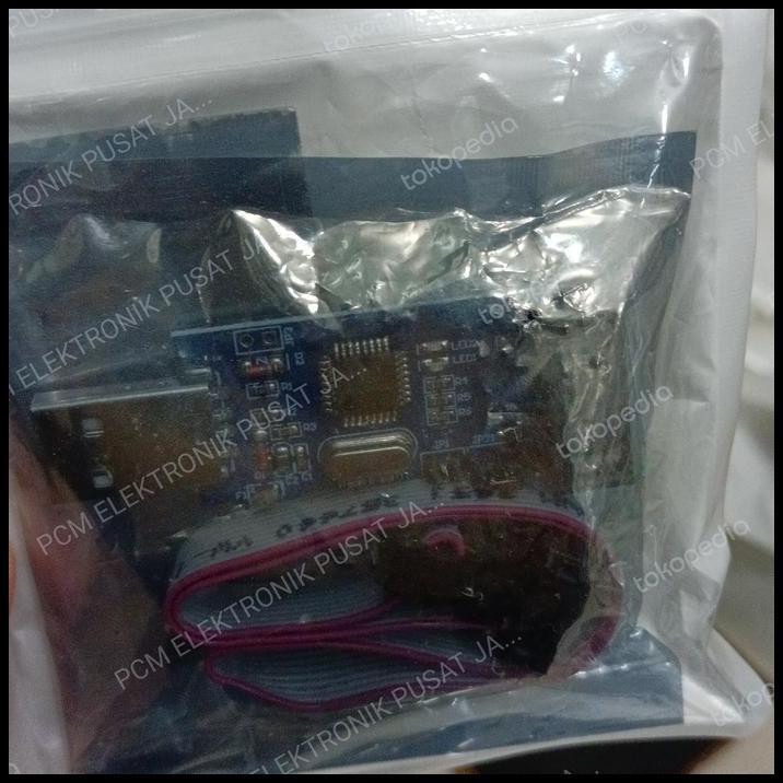 TERMURAH 1474 DOWNLOADER ALAT ISI PROGRAM AVR USB ASP IC ATMEL ATMEGA 