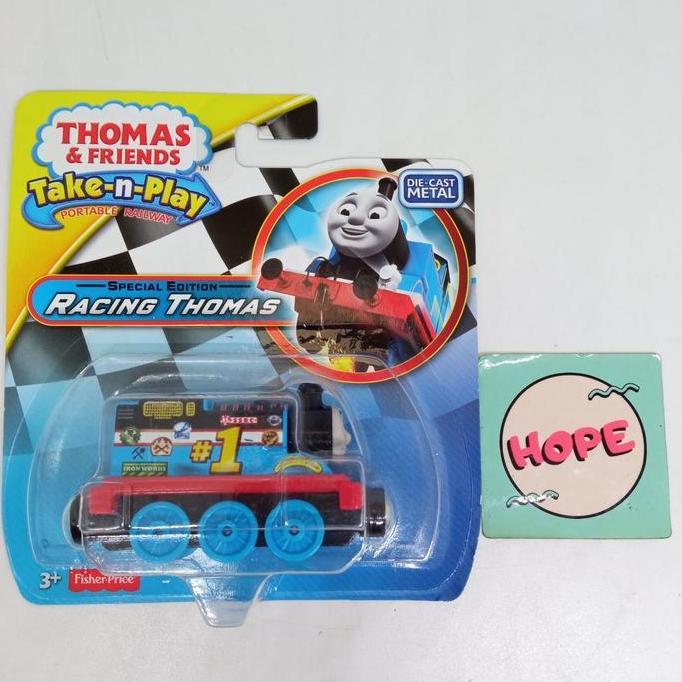 Thomas and Friends Take n Play Special Edition Rancing Thomas Original