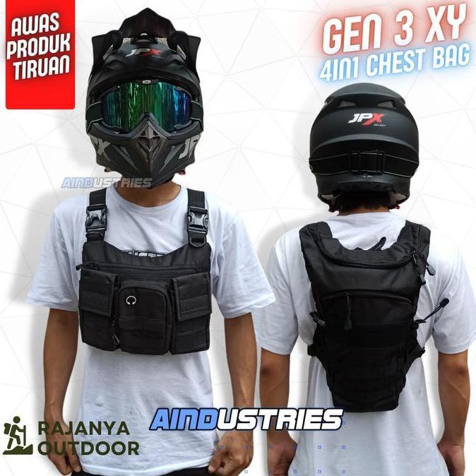 Tas Dada GEN 3 XY Depan Belakang - Orinal Chest Bag Pria