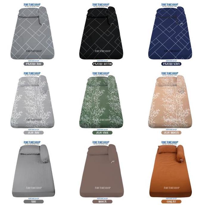 Sleep- Amfameshop Sprei 160X200X30 - Sprei Polos 160X200X30 Set Sudut Karet