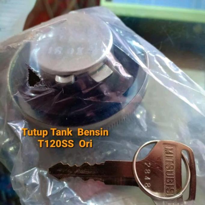 Tutup Tank,Tangki Bensin T120SS Ori