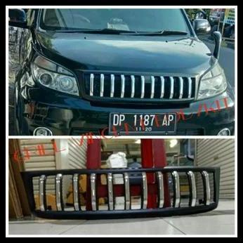 GRATIS ONGKIR GRILL DEPAN MOBIL RUSH / TERIOS LAMA 2008- 2015 MODEL APPOLO BAHAN FIBERGLASS 