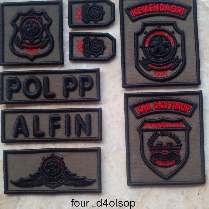 bordir timbul#POL PP