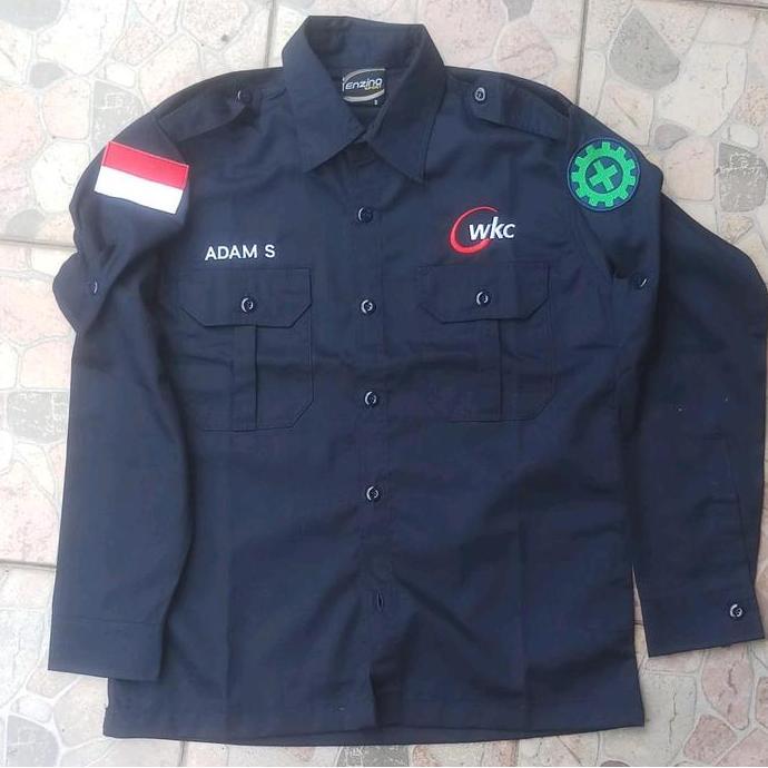 KEMEJA PDL CUSTOM BORDIR SATUAN