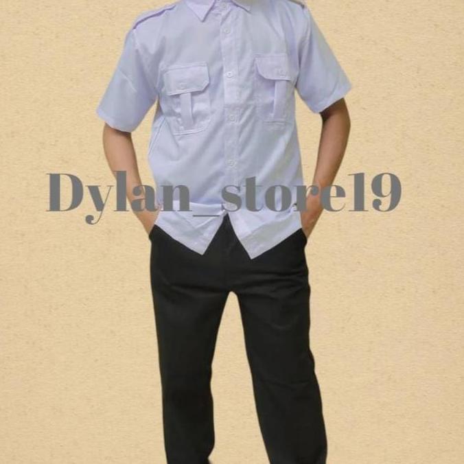 Setelan Seragam Pns Putih/ Baju Kerja Atasan Pdh dan celana pdh/ Pns Putih Kemeja Kerja Baju dinas P