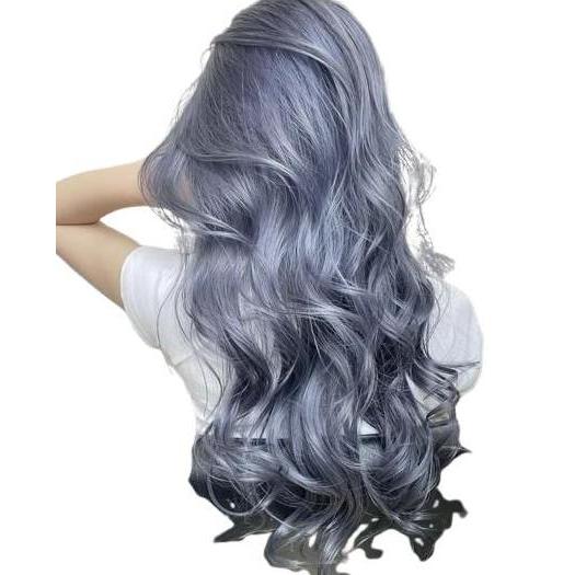 Letssist- Diosys Cat Rambut Warna Grey Blue Biru Abu