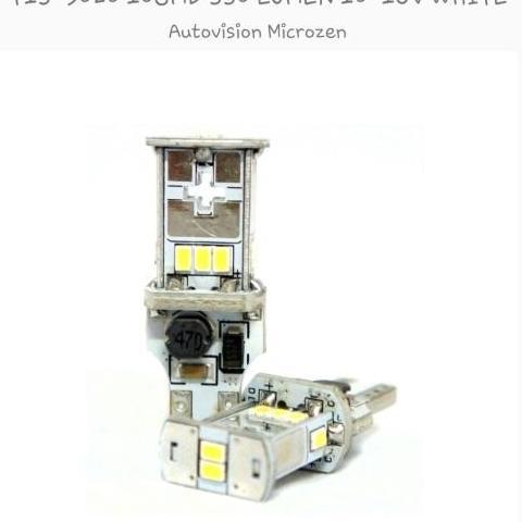 LED Autovision T15 -3020 10SMD 550 Lumen 10-16V White