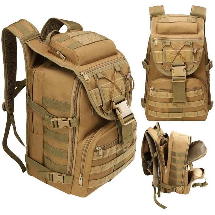 Tas Ransel Army Tas Tactical Backpack Tas Ransel Tentara Cordura 039 Hitam Cokelat Sekolah