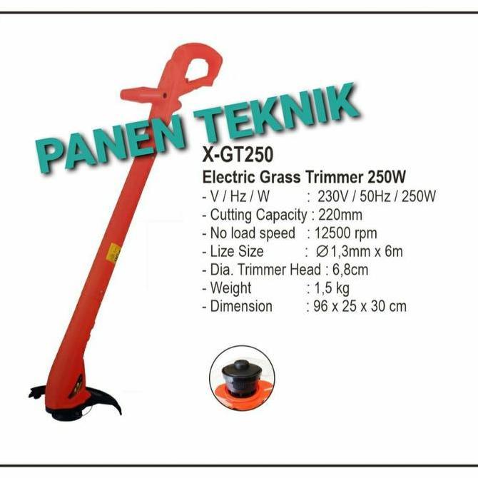 Gardenfil Alat Potong Rumput Listrik Xenon Mesin Potong Rumput Senar Senur