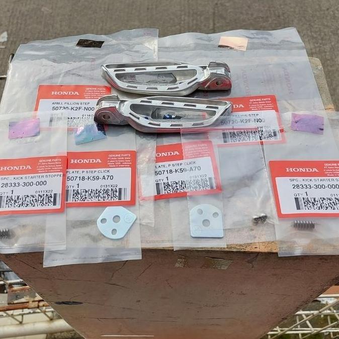 Ready Footstep New Scoopy 2021 2022 Original