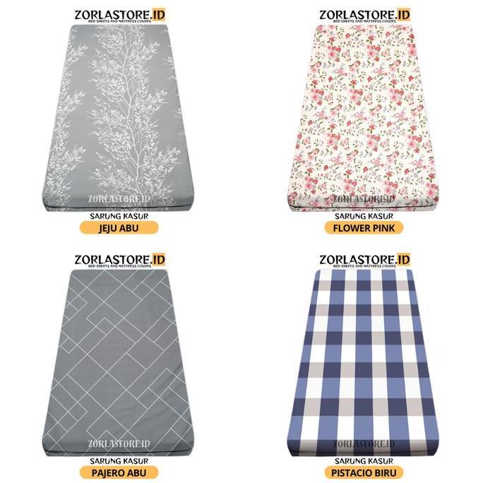 Sleep- Sarung Kasur Busa Resleting 90X200X10 - Sprei Resleting 90X200X10