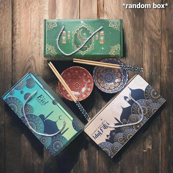 Hampers Lebaran Idul Fitri Mangkok Set / Mangkok Set Idul Fitri Premium / Hampers Cantik Mangkok