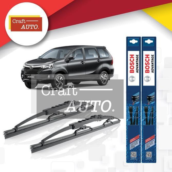 Thebest- Wiper Mobil Sepasang Bosch Advantage Toyota Avanza 2013 -