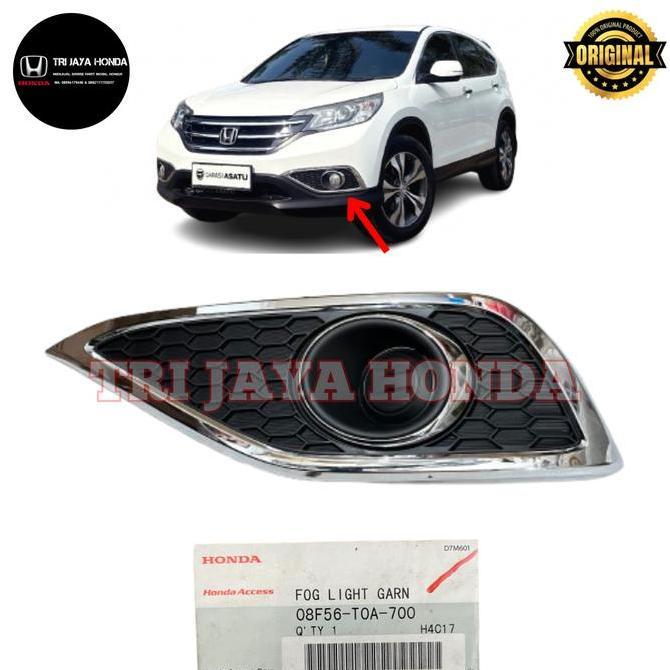 Garnish Cover Foglamp Lampu Kabut Honda CRV RM Gen 4 2013 2014 2015 Original 08F56 T0A 700 HARGA SPE