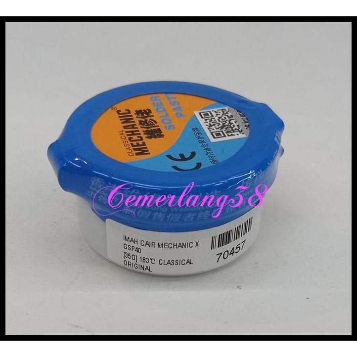 HOT DEAL TIMAH CAIR MECHANIC 35 GR ORIGINAL TIMAH CAIR PASTA SOLDER XGSP 40