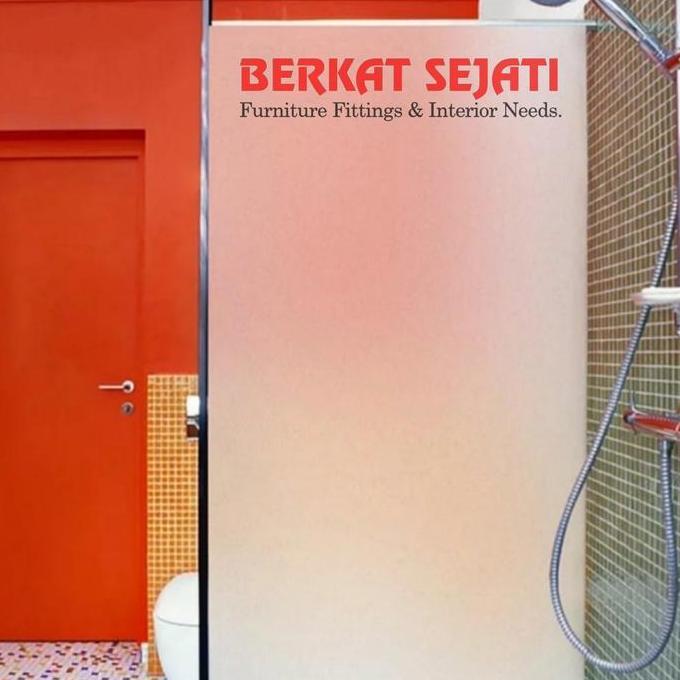 Dekdok- Stiker Sticker Kaca Film Sandblast Sunblast Motif Pasir Es Buram Meteran Per Meter