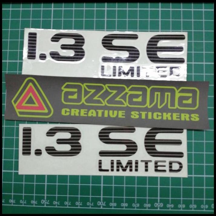 TERMURAH STIKER BAGASI GARNISH TOYOTA STARLET 1.3 SE LIMITED 