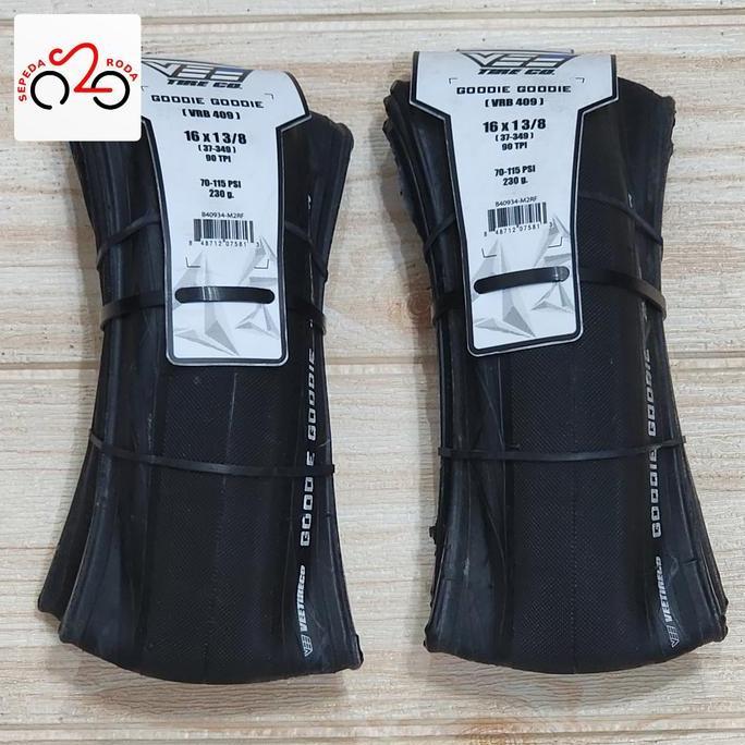 Ready Ban luar VEE Tire Goodie Goodie 16x1-3/8 KEVLAR enak empuk BROMPTONN