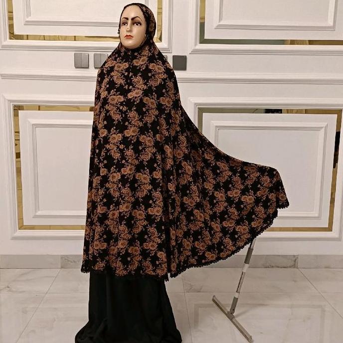 FREE ONGKIR MUKENA KATUN RAYON VISCOSE MOTIF 2IN1  MUKENAH DEWASA JUMBO