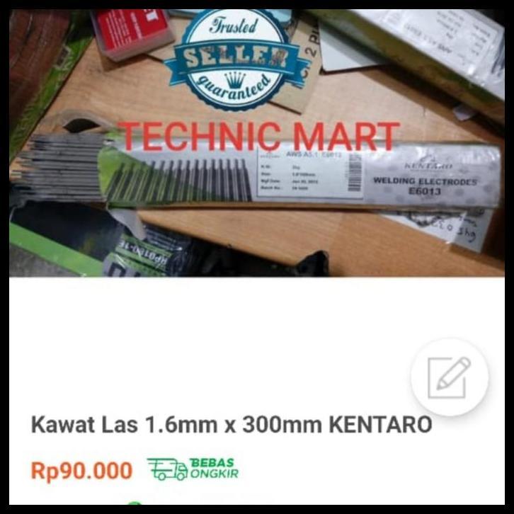 DISKON MESIN LAS 1.66MM300 MM KENTARO !!