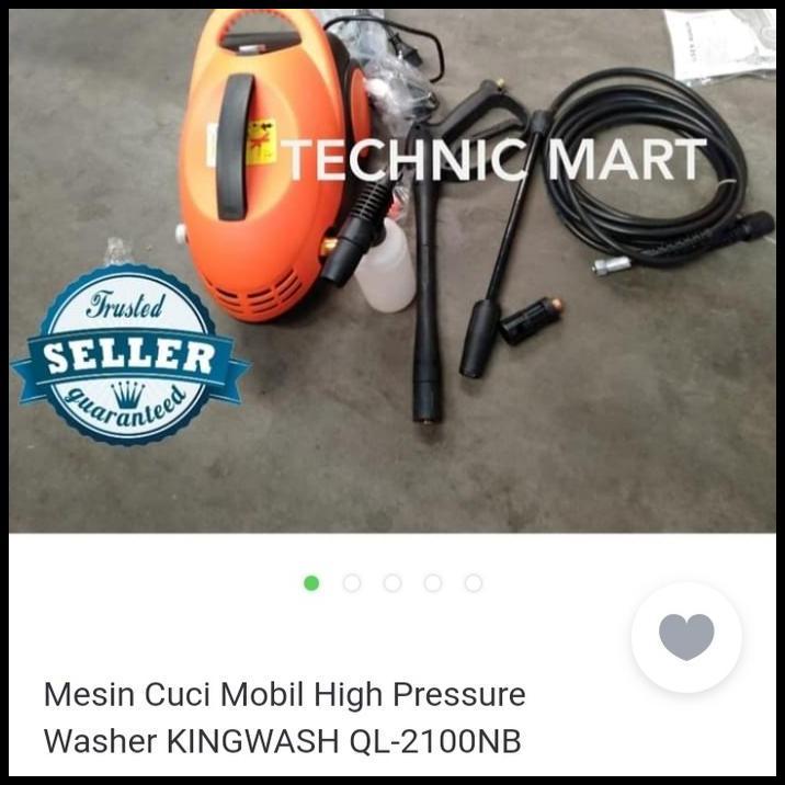 BEST DEAL MESIN CUCI HIGH PRESSURE WASHER KINGWASH QL-2100-NB 