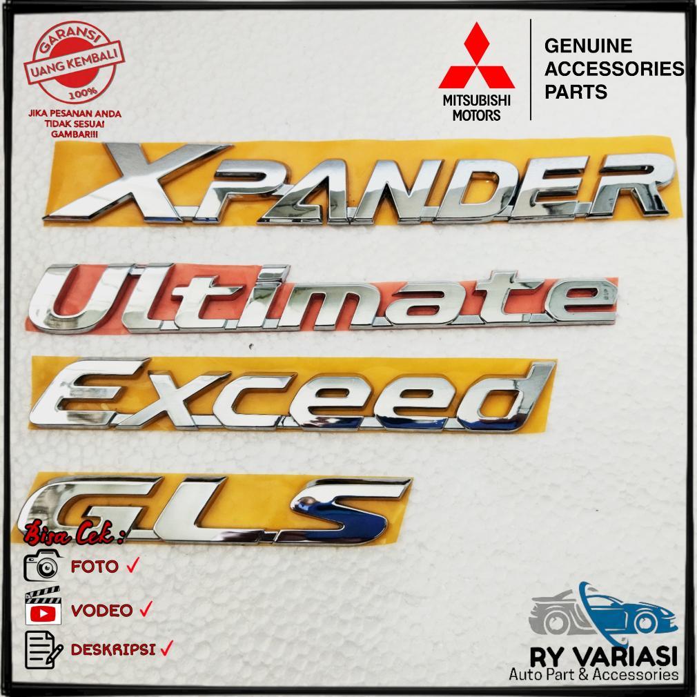 Emblem XPANDER Original/ Emblem Ultimate/ Emblem Exceed/ Emblem GLS/ Emblem Bagasi Mitsubishi XPANDE