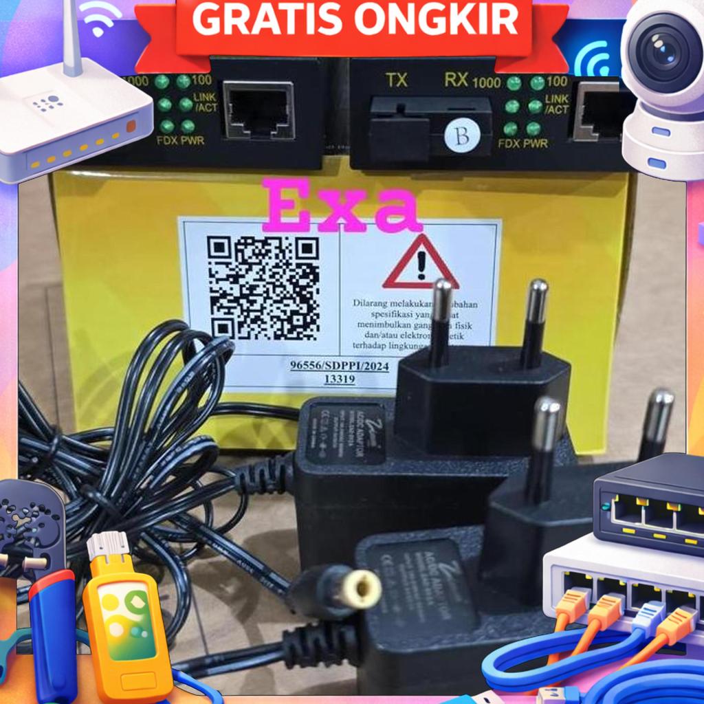 Zimmlink Zcf-211F , A/B Fo Media Converter Gigabit 10/100/1000 Base-Tx Sc Singlemode 20Km ( 1 Pair )