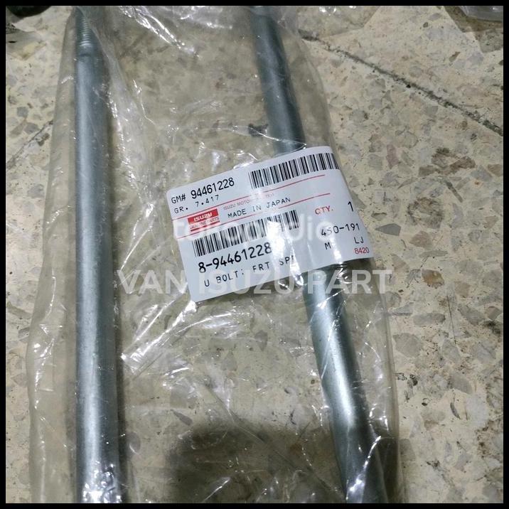 DISKON U BOLT BOL DEPAN ISUZU NPS KANAN RH ORIGINAL GENUINE PART