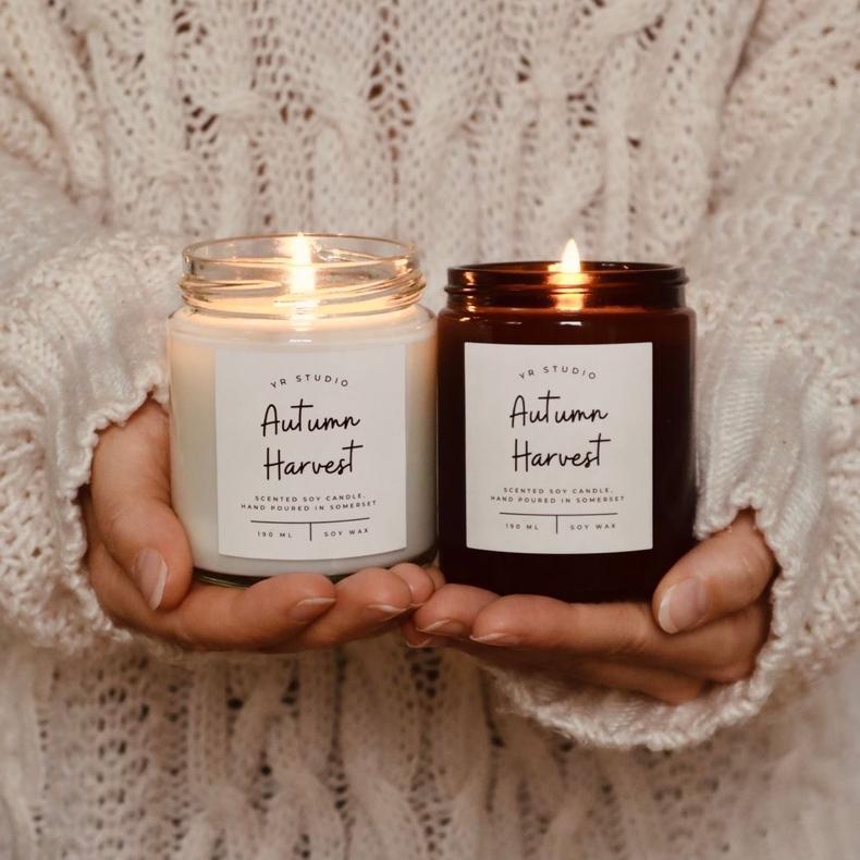 SCENTED CANDLE YR STUDIO X MADAME BERDIN | Lilin Aromaterapi | CHRISTMAS CANDLE | Hampers Natal Kado