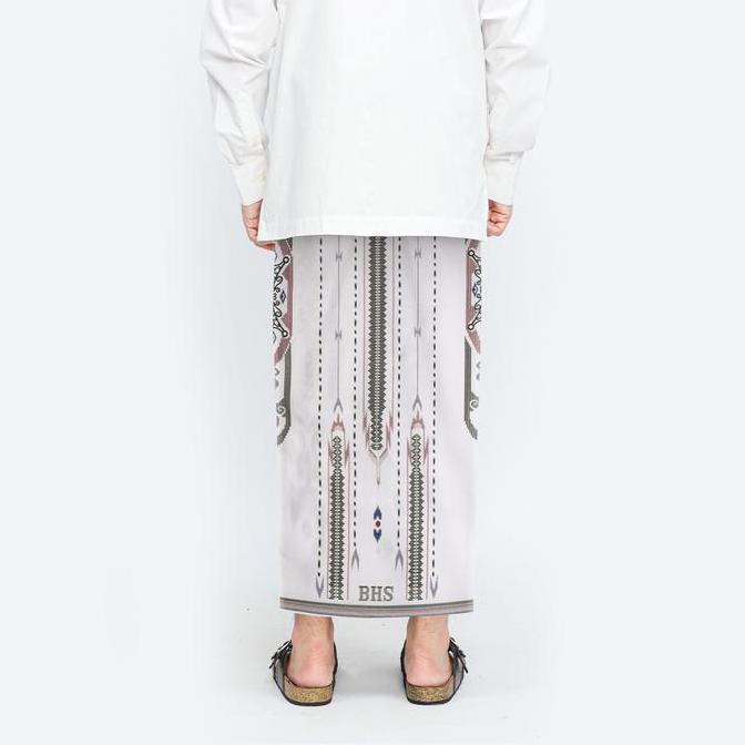 Sarung BHS Infinity Gold Motif V32 EKB SJ Putih (TERBAIK) (TERBARU) (TERMURAH)