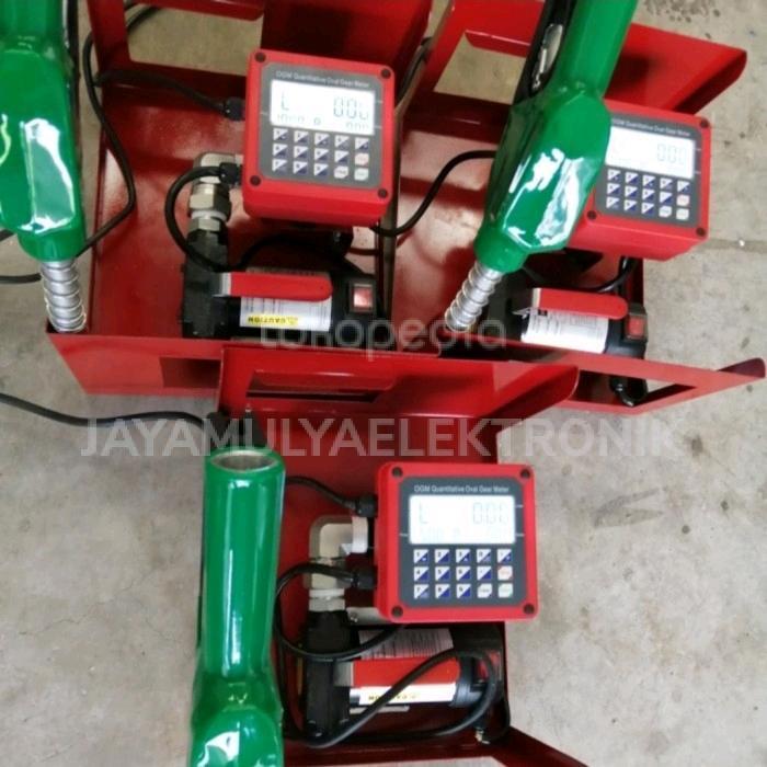 Paket Flowmeter Flow Meter Digital Pompa Transfer BBM SOLAR