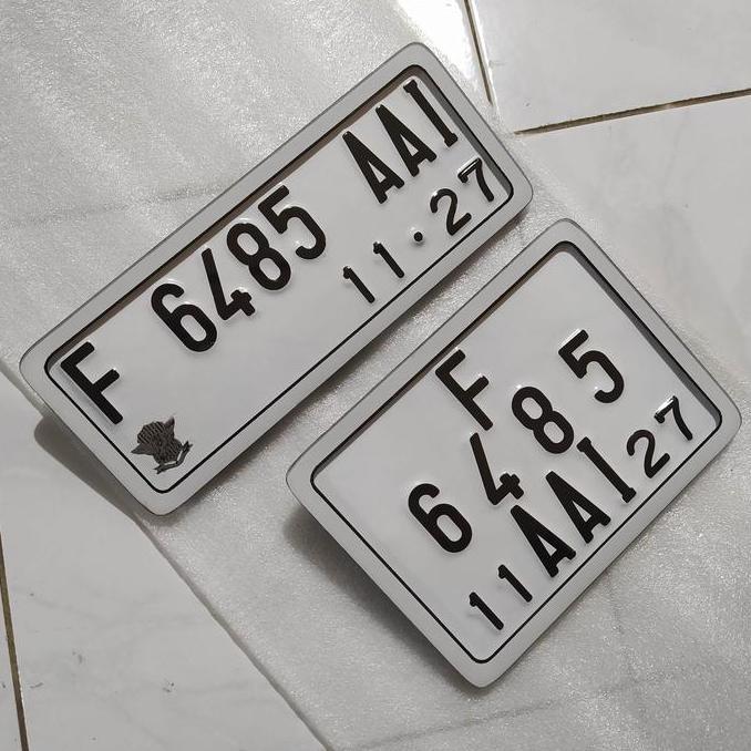 Cover Plat Akrilik Vespa