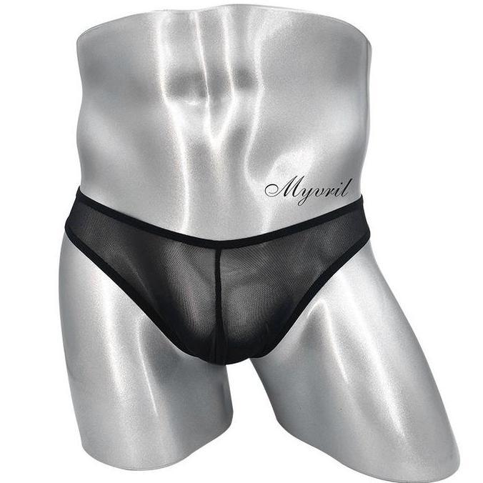 Realboy- Celana Dalam Pria Sexy Open G String Low Waist Mini Pria Thong Y056