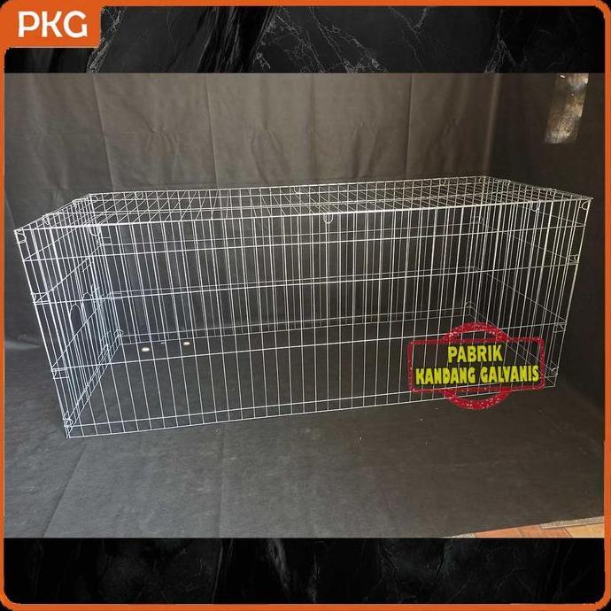 Kandang Umbaran Galvanis Besar 200cm Untuk Ayam Jago Bangkok, Kurungan Umbaran Jumbo 2 Meter Murah