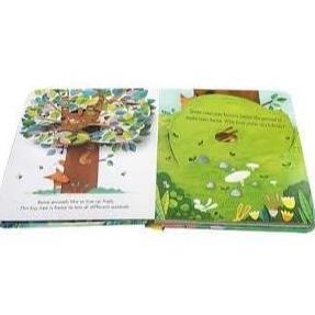 Usborne Peep Inside Animal homes / Buku edukasi anak tentang animal homes