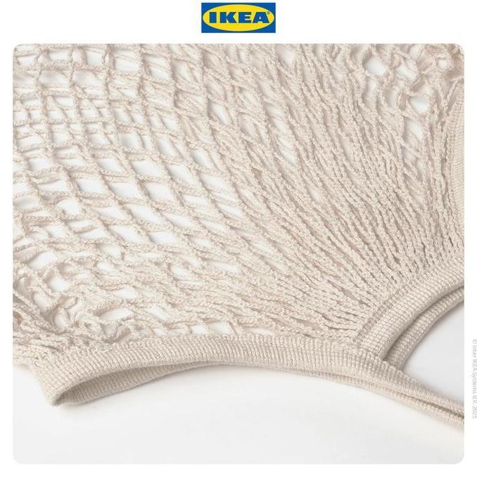 IKEA KUNGSFORS Tas Jaring Alami Set Isi 2pcs Plastik Belanja (TERBAIK) (TERBARU) (TERMURAH)