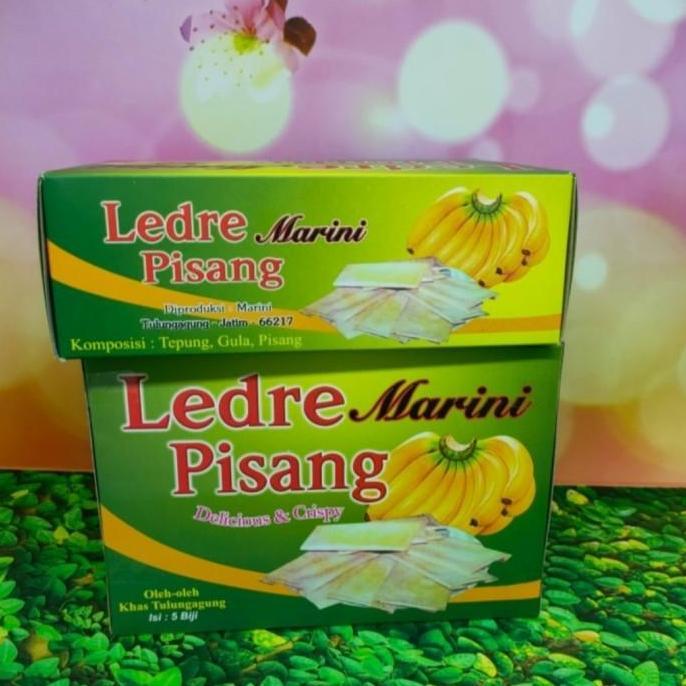 Thebest- cemilan Ledre pisang marini khas Tulungagung (pembuat ledre )