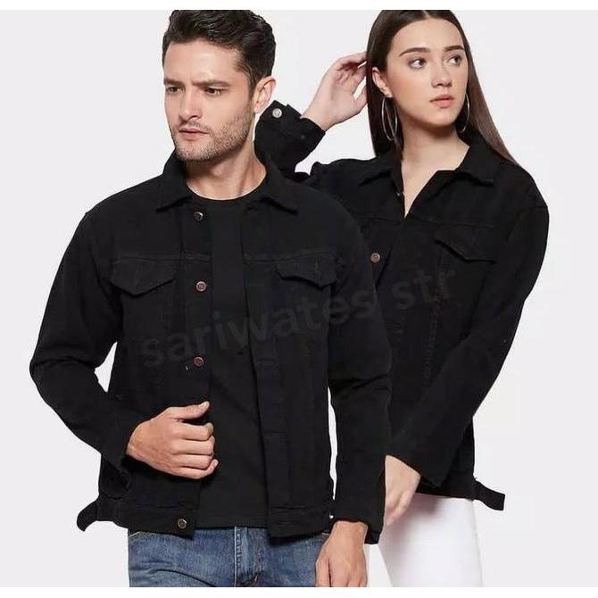 Jaket Jeans Putih Pria Wanita White Jacket Denim Jumbo Bigsize XXL XXXL murah