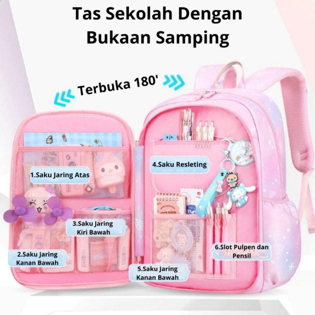 Viral  Bk156 - Tas Sekolah Tas Ransel Anak Perempuan Tas Sekolah Anak Perempuan Tas Sekolah Wanita T