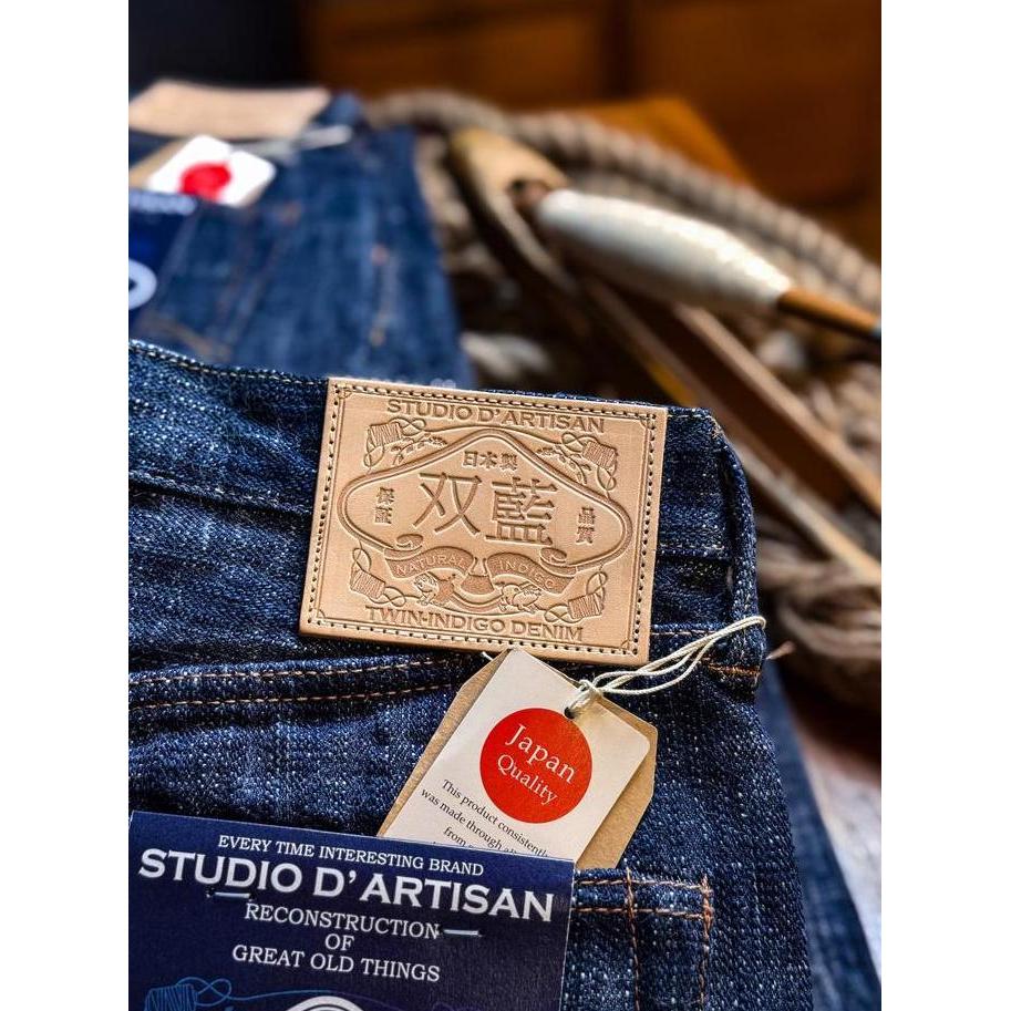 Studio DArtisan D1894 Twin Indigo Sou-AI Selvage Jeans murah