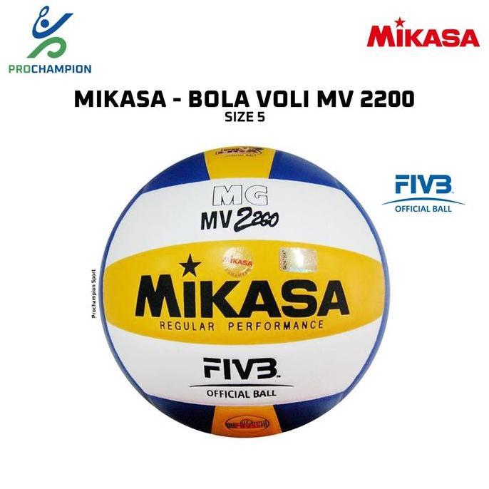 MIKASA BOLA VOLLY VOLI MIKASA MV 2200 ORIGINAL (TERBAIK) (TERBARU) (TERMURAH)