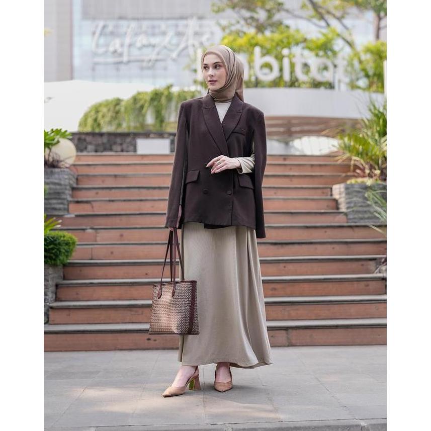 Murah Heaven Lights - Carissa Dress - Inner Dress Polos Wanita Muslim